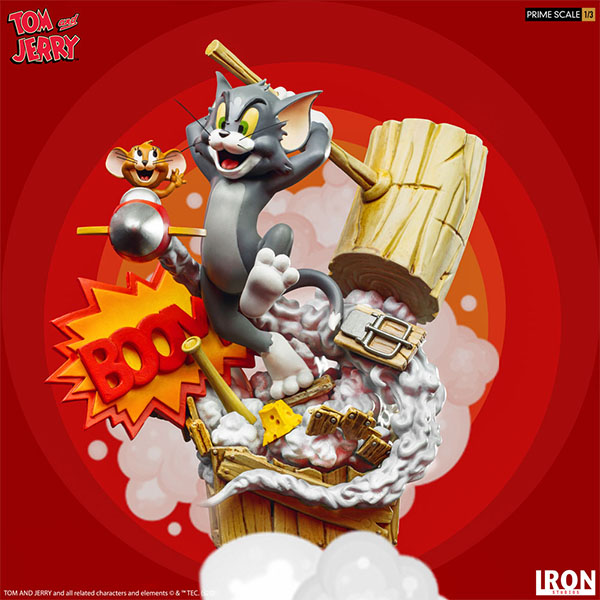 Iron Studios Tom and Jerry Prime Scale Third Scale Statue